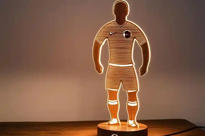Lámpara Real Madrid Personalizada