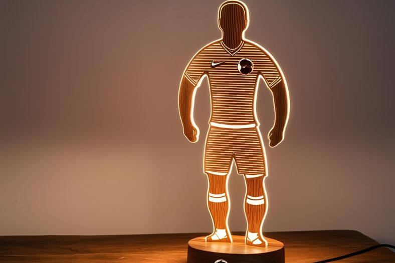 lampara_real_ madrid_personalizada Lámpara Real Madrid personalizada para decoración